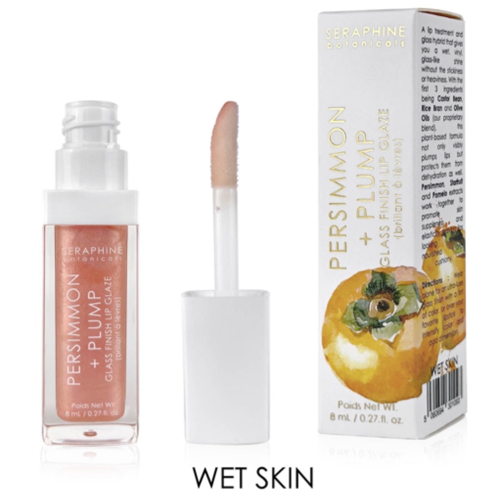 Persimmon + Plump - Glass Finish Lip Glaze